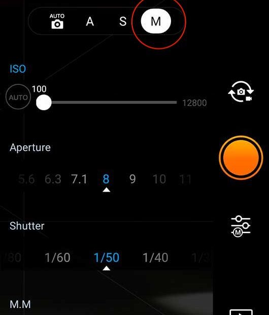 DJI-Exposure-Settings Screenshot